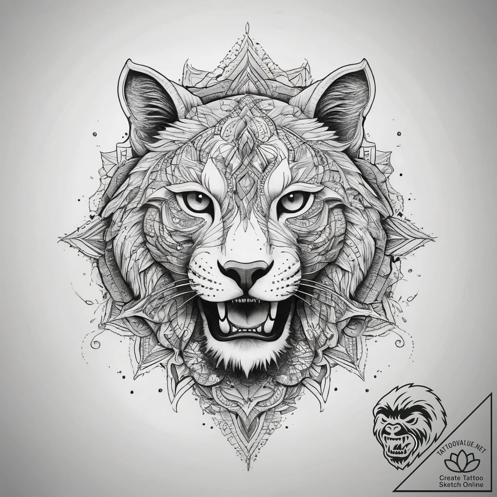 Tattoo sketch a symbolic concept, tattoo draw... - tattoo sketch (№1757667742_0, 12.09.2025 09:02) — tattoovalue.net