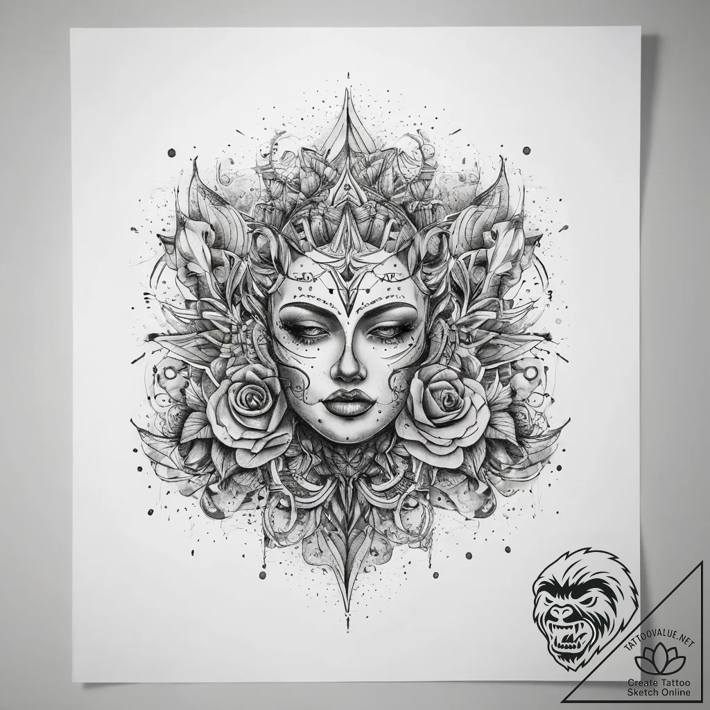Tattoo sketch breath, tattoo drawing outline,... - tattoo sketch (№1757670084_0, 12.09.2025 09:41) — tattoovalue.net