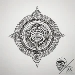 Tattoo sketch chinese calligraphy symbol, tat… – tattoo sketch (№1757672616_0, 12.09.2025 10:23) — tattoovalue.net