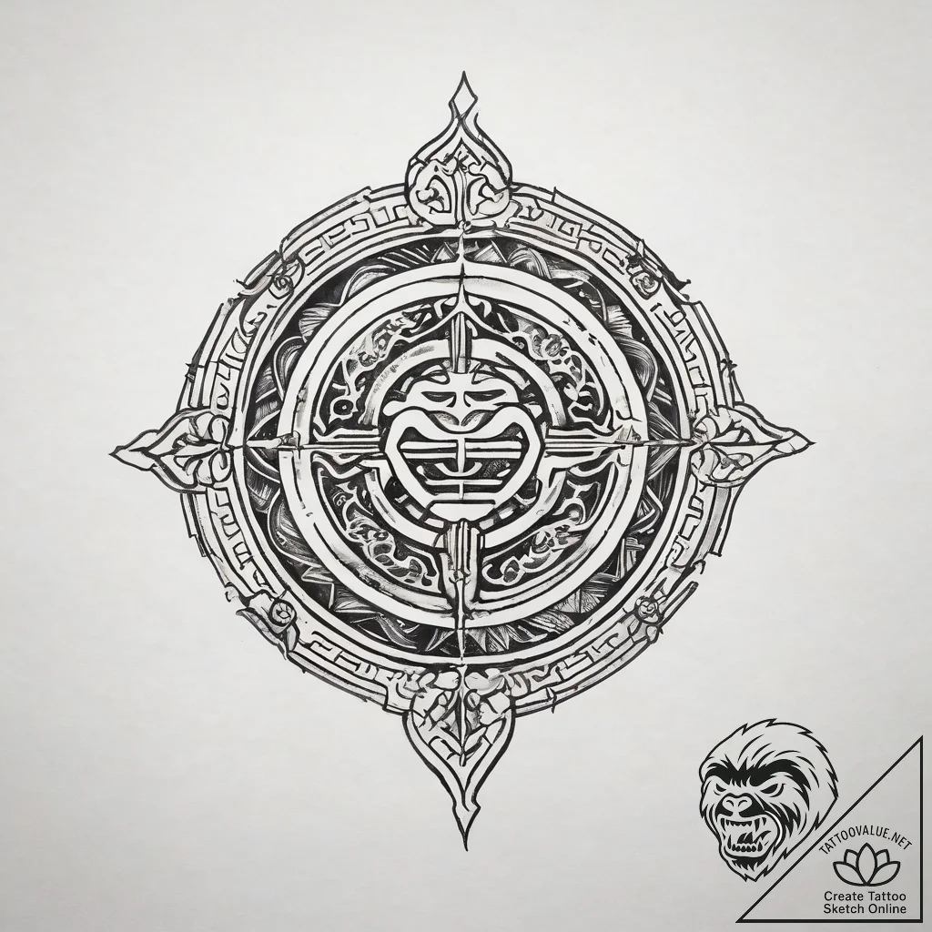 Tattoo sketch chinese calligraphy symbol, tat... - tattoo sketch (№1757672616_0, 12.09.2025 10:23) — tattoovalue.net