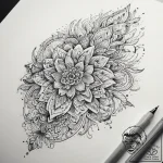 Tattoo sketch nature, concept art for tattoo,… – tattoo sketch (№1757674760_0, 12.09.2025 10:59) — tattoovalue.net