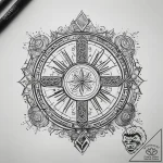 Runic symbols & runes, tattoo flash sheet des… – tattoo sketch (№1757675733_0, 12.09.2025 11:15) — tattoovalue.net