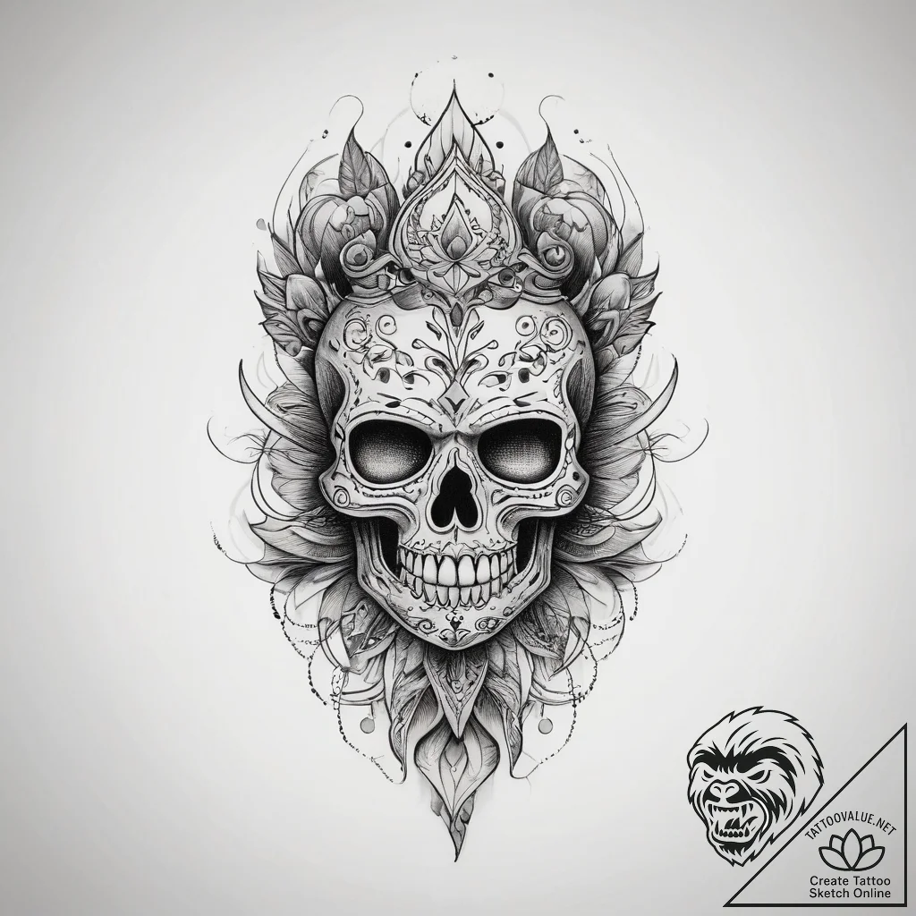 Subtle & minimalist, ink illustration for tat... - tattoo sketch (№1757678069_0, 12.09.2025 11:54) — tattoovalue.net