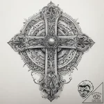 Tattoo sketch cosmic fable, tattoo sketch des… – tattoo sketch (№1757680012_0, 12.09.2025 12:26) — tattoovalue.net