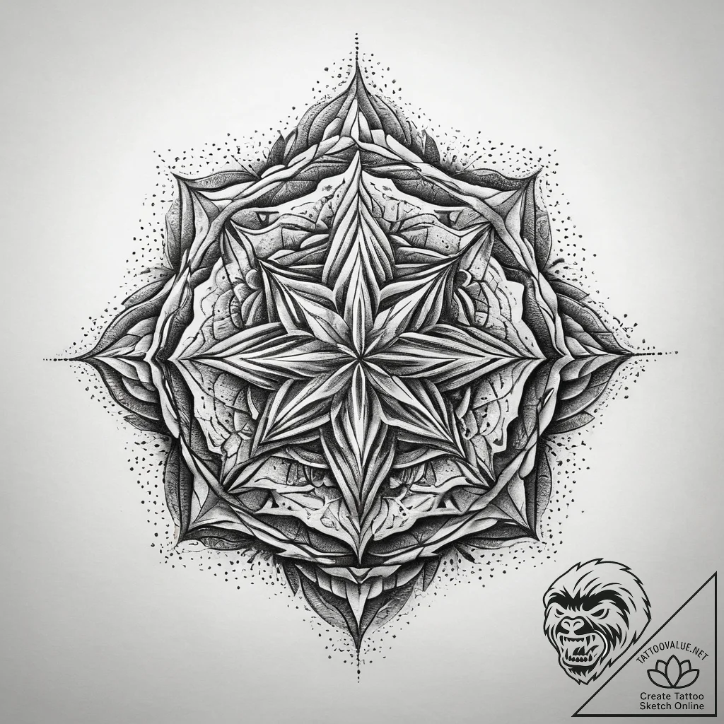 Tattoo sketch element, concept art for tattoo... - tattoo sketch (№1757680988_0, 12.09.2025 12:43) — tattoovalue.net