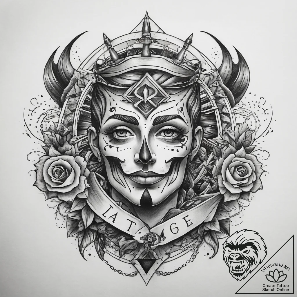 Tattoo sketch secret, tattoo flash sheet desi... - tattoo sketch (№1757681768_0, 12.09.2025 12:56) — tattoovalue.net