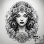 Tattoo sketch bronze, tattoo sketch design, b… – tattoo sketch (№1757681964_0, 12.09.2025 12:59) — tattoovalue.net