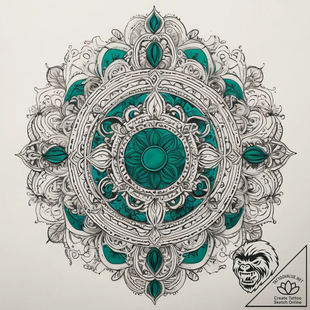 Tattoo sketch emerald, tattoo drawing outline... - tattoo sketch (№1757687584_0, 12.09.2025 14:33) — tattoovalue.net