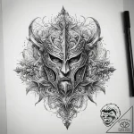 Tattoo sketch paladin crest, concept art for… – tattoo sketch (№1757688365_0, 12.09.2025 14:46) — tattoovalue.net