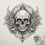 Tattoo sketch pearl string tattoo, tattoo fla… – tattoo sketch (№1757691291_0, 12.09.2025 15:34) — tattoovalue.net