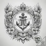 Tattoo sketch hands with a scroll, tattoo fla… – tattoo sketch (№1757691876_0, 12.09.2025 15:44) — tattoovalue.net