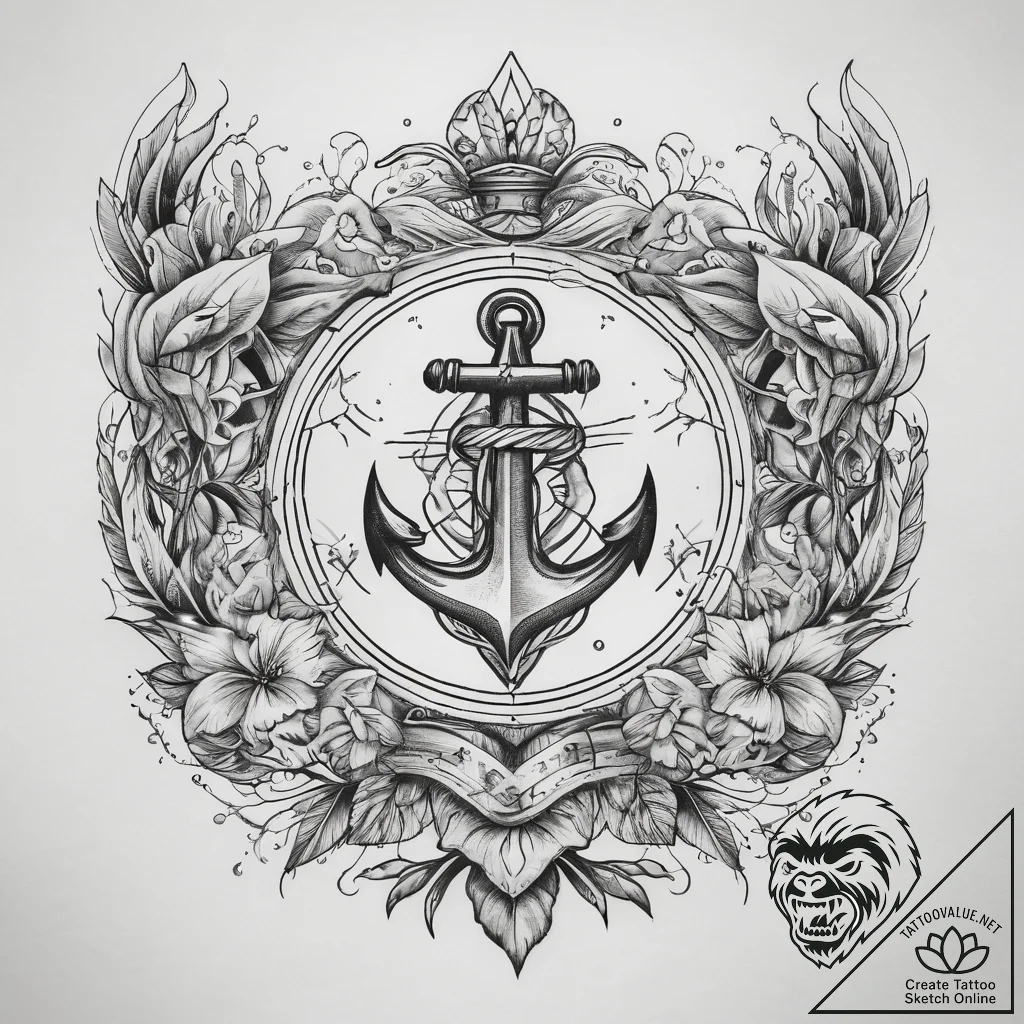 Tattoo sketch hands with a scroll, tattoo fla... - tattoo sketch (№1757691876_0, 12.09.2025 15:44) — tattoovalue.net