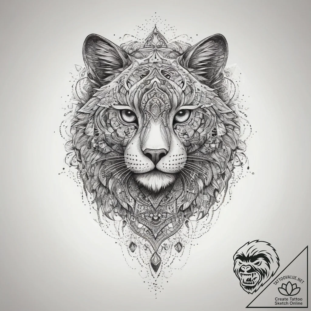 Tattoo sketch whimsical tattoo, concept art f... - tattoo sketch (№1757692266_0, 12.09.2025 15:51) — tattoovalue.net