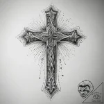Tattoo sketch knife, ink illustration for tat… – tattoo sketch (№1757693436_0, 12.09.2025 16:10) — tattoovalue.net