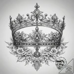 Tattoo sketch tiara, tattoo drawing outline,… – tattoo sketch (№1757694020_0, 12.09.2025 16:20) — tattoovalue.net