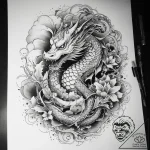 Tattoo sketch a symbolic concept, tattoo flas… – tattoo sketch (№1757694603_0, 12.09.2025 16:30) — tattoovalue.net