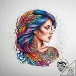 Tattoo sketch discus throw discus, tattoo fla… – tattoo sketch (№1757698894_0, 12.09.2025 17:41) — tattoovalue.net