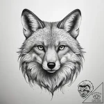Tattoo sketch fox, artistic tattoo sketch, on… – tattoo sketch (№1757699489_0, 12.09.2025 17:51) — tattoovalue.net