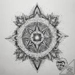 Tattoo sketch cosmic source, tattoo sketch de… – tattoo sketch (№1757703222_0, 12.09.2025 18:53) — tattoovalue.net