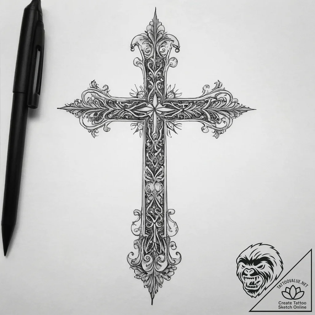 Tattoo sketch key tattoo, tattoo sketch desig... - tattoo sketch (№1757703612_0, 12.09.2025 19:00) — tattoovalue.net