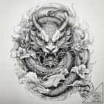 Tattoo sketch mythological scene, tattoo draw… – tattoo sketch (№1757706767_0, 12.09.2025 19:52) — tattoovalue.net