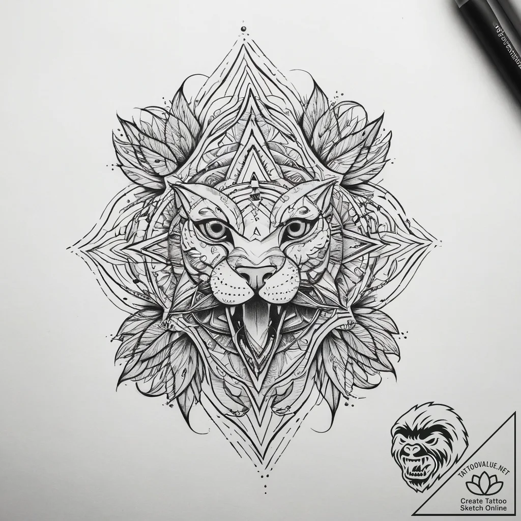 Tattoo sketch soul, concept art for tattoo, b... - tattoo sketch (№1757715431_0, 12.09.2025 22:17) — tattoovalue.net