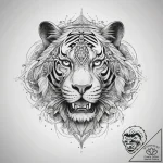 Tattoo sketch alpha – tattoo sketch (№1757716027_0, 12.09.2025 22:27) — tattoovalue.net