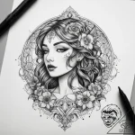 Tattoo sketch whimsical tattoo, artistic tatt… – tattoo sketch (№1757717410_0, 12.09.2025 22:50) — tattoovalue.net