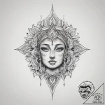 Tattoo sketch sacred narrative, tattoo drawin… – tattoo sketch (№1757720350_0, 12.09.2025 23:39) — tattoovalue.net