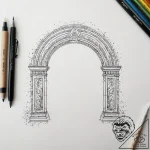 Tattoo sketch rainbow arch, tattoo drawing ou… – tattoo sketch (№1757729694_0, 13.09.2025 02:14) — tattoovalue.net