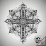 Tattoo sketch spiritual harmony, concept art… – tattoo sketch (№1757731072_0, 13.09.2025 02:37) — tattoovalue.net