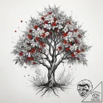 Tattoo sketch burning bush, tattoo drawing ou… – tattoo sketch (№1757736766_0, 13.09.2025 04:12) — tattoovalue.net