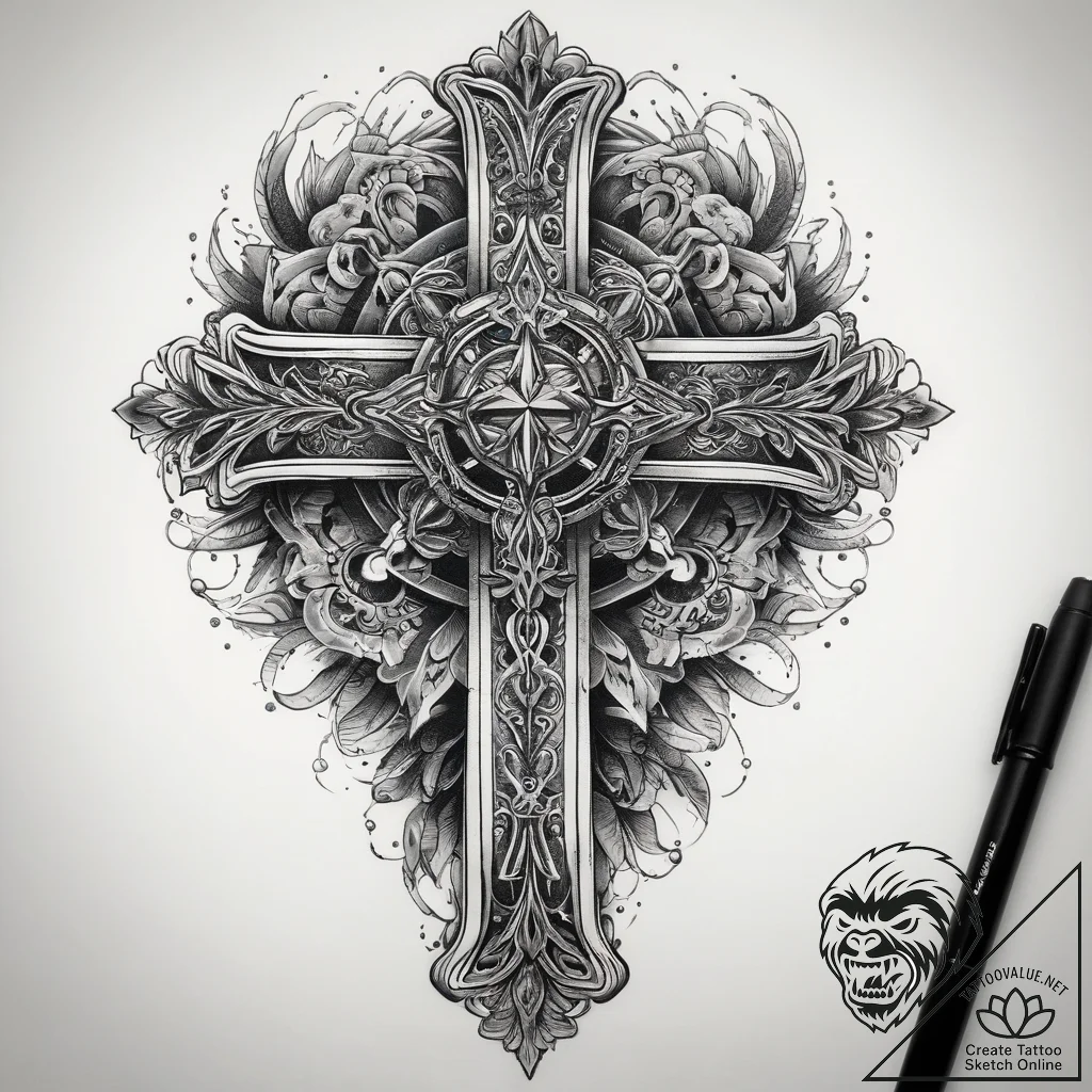 Tattoo sketch silver, tattoo flash sheet desi... - tattoo sketch (№1757737544_0, 13.09.2025 04:25) — tattoovalue.net