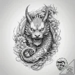 Tattoo sketch hands with a star, ink illustra… – tattoo sketch (№1757737737_0, 13.09.2025 04:28) — tattoovalue.net