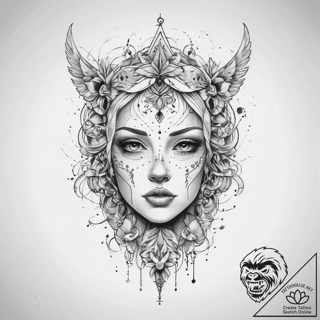 Tattoo sketch trash polka надпись, tattoo ske... - tattoo sketch (№1757740100_0, 13.09.2025 05:08) — tattoovalue.net