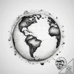 Tattoo sketch планеты – tattoo sketch (№1757740486_0, 13.09.2025 05:14) — tattoovalue.net