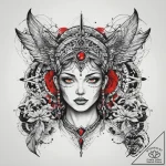 Tattoo sketch mirage, tattoo flash sheet desi… – tattoo sketch (№1757743060_0, 13.09.2025 05:57) — tattoovalue.net