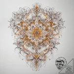 Tattoo sketch yellow, tattoo line art, on a c… – tattoo sketch (№1757746201_0, 13.09.2025 06:50) — tattoovalue.net