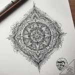 Tattoo sketch mystical vortex, tattoo flash s… – tattoo sketch (№1757746399_0, 13.09.2025 06:53) — tattoovalue.net