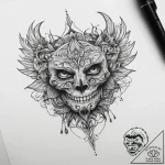 Tattoo sketch gray, tattoo sketch design, on… – tattoo sketch (№1757747978_0, 13.09.2025 07:19) — tattoovalue.net