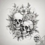 Tattoo sketch winter jasmine, tattoo sketch d… – tattoo sketch (№1757748171_0, 13.09.2025 07:22) — tattoovalue.net