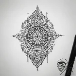 Tattoo sketch sacred valley, tattoo sketch de… – tattoo sketch (№1757758018_0, 13.09.2025 10:06) — tattoovalue.net