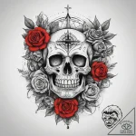 Tattoo sketch cosmic essence, concept art for… – tattoo sketch (№1757758221_0, 13.09.2025 10:10) — tattoovalue.net