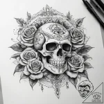 Tattoo sketch water, tattoo sketch design, ch… – tattoo sketch (№1757759412_0, 13.09.2025 10:30) — tattoovalue.net