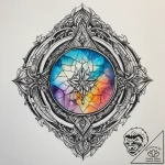 Tattoo sketch opal, artistic tattoo sketch, o… – tattoo sketch (№1757761169_0, 13.09.2025 10:59) — tattoovalue.net