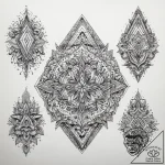 Tattoo sketch stone, tattoo flash sheet desig… – tattoo sketch (№1757762569_0, 13.09.2025 11:22) — tattoovalue.net