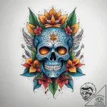 Tattoo sketch hellgrammite, tattoo flash shee… – tattoo sketch (№1757764810_0, 13.09.2025 12:00) — tattoovalue.net