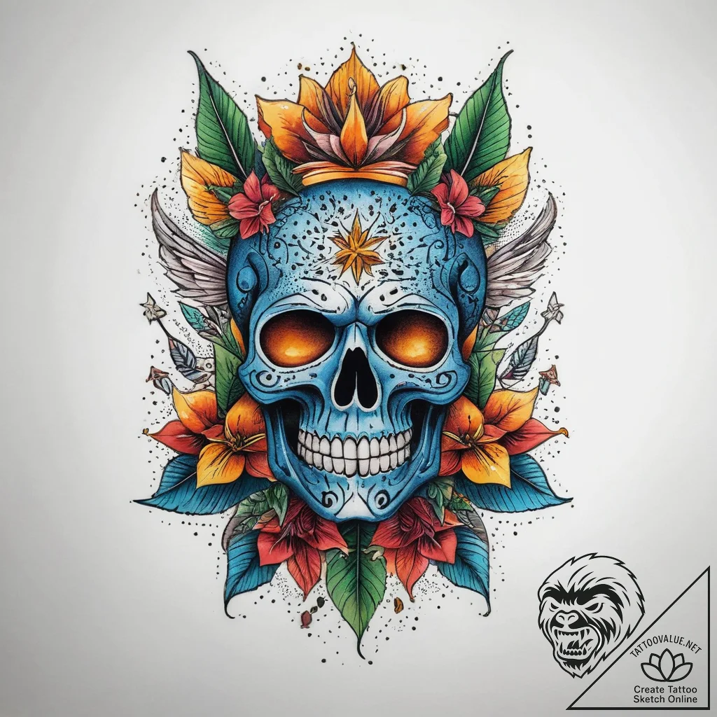 Tattoo sketch hellgrammite, tattoo flash shee... - tattoo sketch (№1757764810_0, 13.09.2025 12:00) — tattoovalue.net