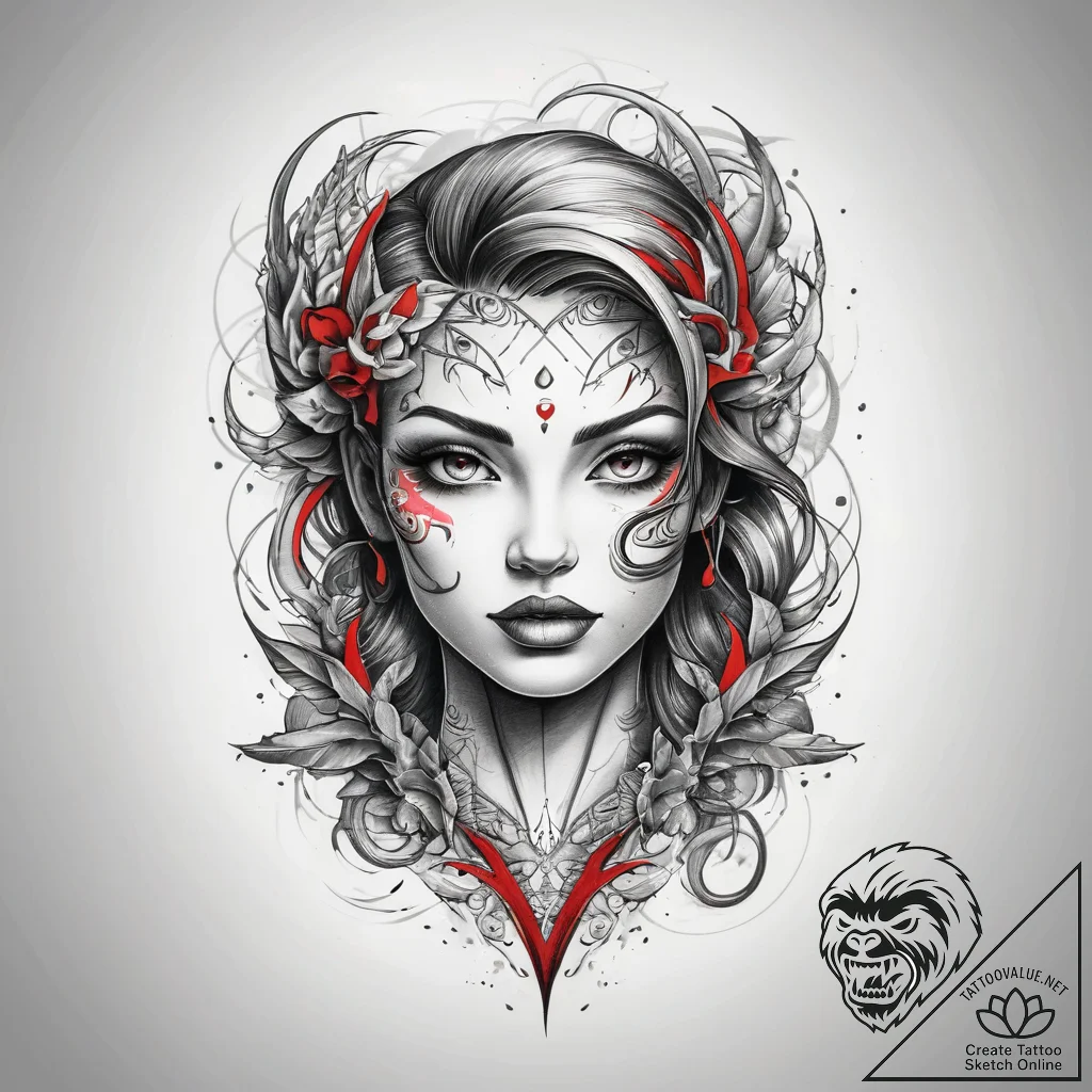 Tattoo sketch artist pencil and paper, concep... - tattoo sketch (№1757765209_0, 13.09.2025 12:06) — tattoovalue.net