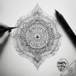 Tattoo hands with a lock, concept art for tat… – tattoo sketch (№1757766393_0, 13.09.2025 12:26) — tattoovalue.net